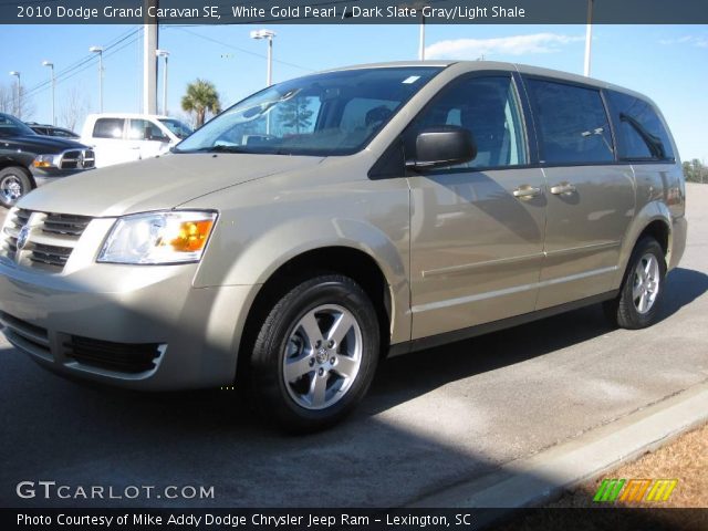 2010 Dodge Grand Caravan SE in White Gold Pearl