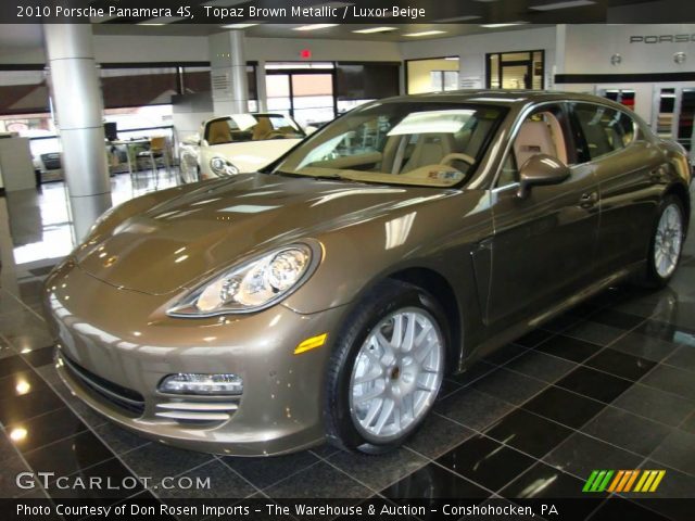 2010 Porsche Panamera 4S in Topaz Brown Metallic