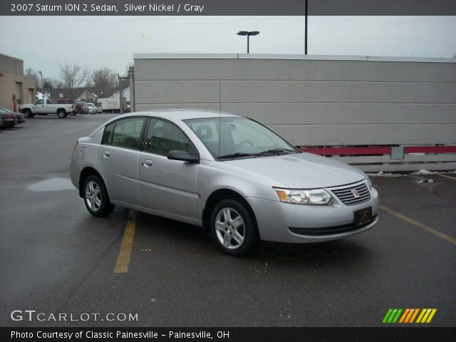 2007 Saturn ION 2 Sedan in Silver Nickel