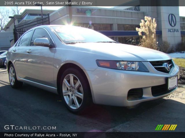 2005 Acura TSX Sedan in Satin Silver Metallic