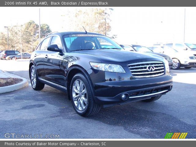 2006 Infiniti FX 45 AWD in Black Obsidian