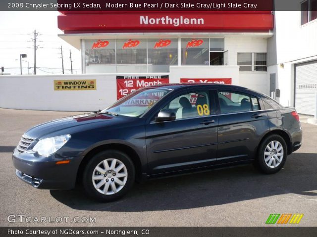 2008 Chrysler Sebring LX Sedan in Modern Blue Pearl