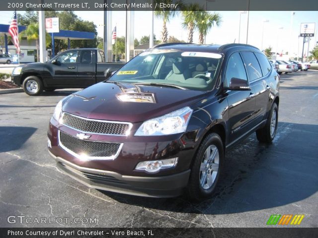 2009 Chevrolet Traverse LT in Dark Cherry Metallic