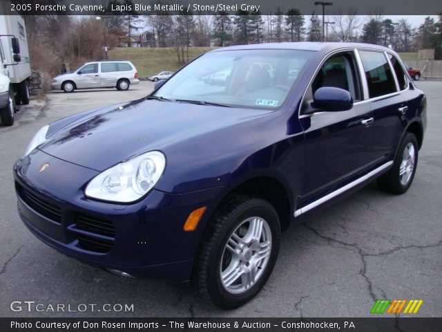 2005 Porsche Cayenne  in Lapis Blue Metallic