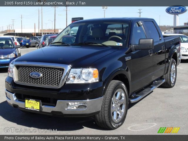 2005 Ford F150 Lariat SuperCrew in Black