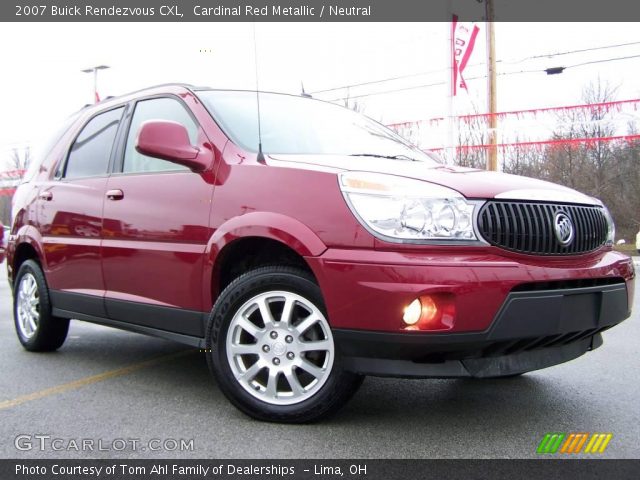 2007 Buick Rendezvous CXL in Cardinal Red Metallic