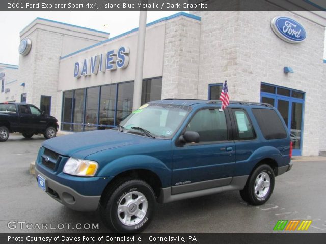 2001 Ford Explorer Sport 4x4 in Island Blue Metallic