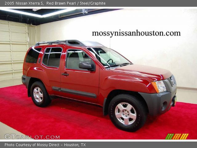 2005 Nissan Xterra S in Red Brawn Pearl