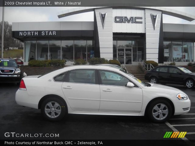 2009 Chevrolet Impala LT in White