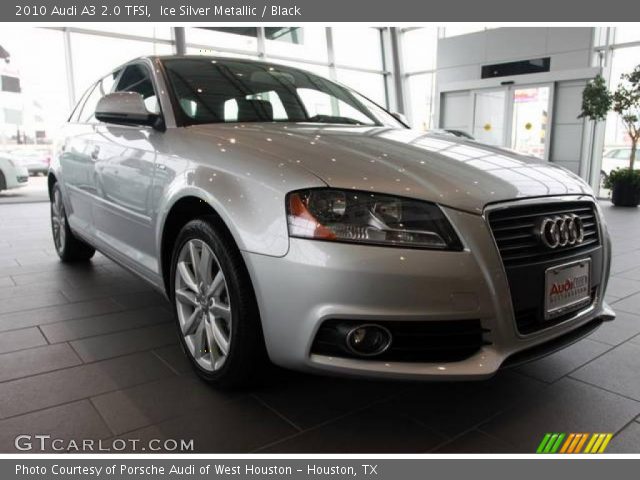 2010 Audi A3 2.0 TFSI in Ice Silver Metallic