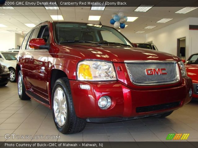 2006 GMC Envoy Denali 4x4 in Cranberry Red Metallic
