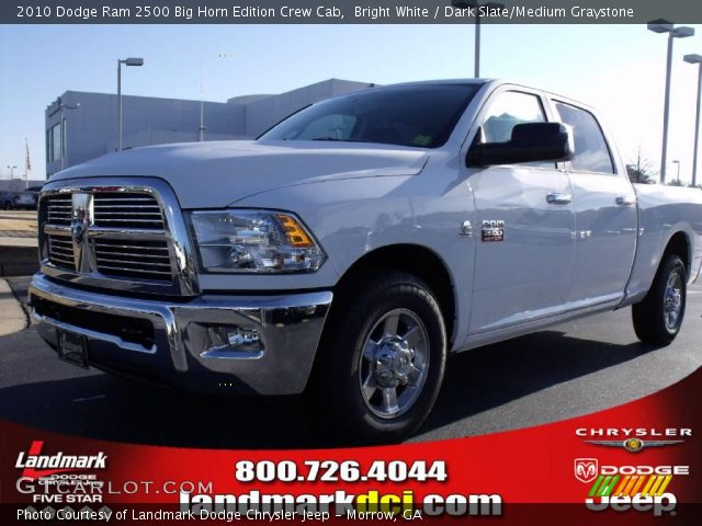 2010 Dodge Ram 2500 Big Horn Edition Crew Cab in Bright White