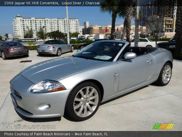 2009 Jaguar XK XK8 Convertible in Liquid Silver