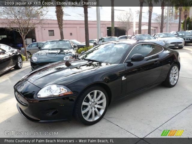 2009 Jaguar XK XK8 Coupe in Ebony Black