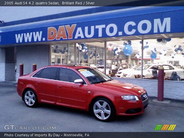 2005 Audi S4 4.2 quattro Sedan in Brilliant Red
