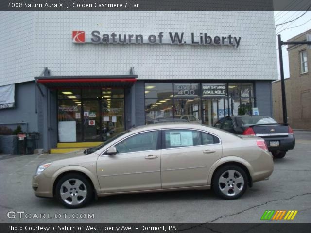 2008 Saturn Aura XE in Golden Cashmere