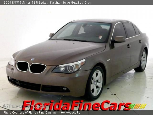 2004 BMW 5 Series 525i Sedan in Kalahari Beige Metallic