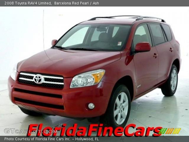 2008 Toyota RAV4 Limited in Barcelona Red Pearl