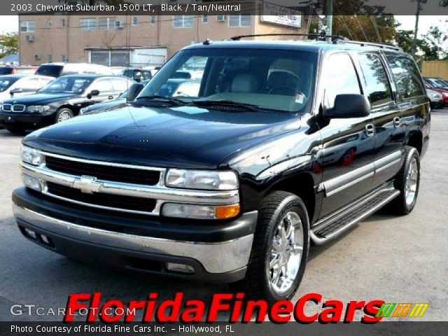 2003 Chevrolet Suburban 1500 LT in Black