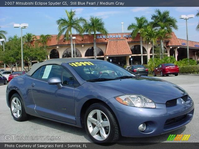 2007 Mitsubishi Eclipse Spyder GS in Still Blue Pearl