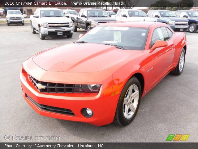 2010 Chevrolet Camaro LT Coupe in Inferno Orange Metallic