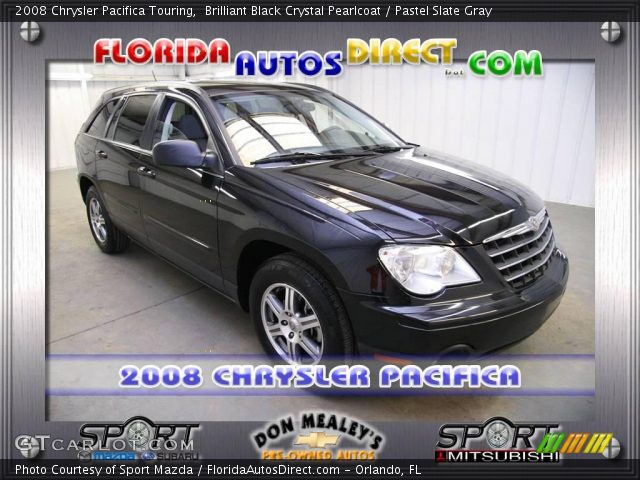 2008 Chrysler Pacifica Touring in Brilliant Black Crystal Pearlcoat