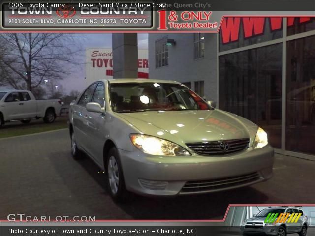 2006 Toyota Camry LE in Desert Sand Mica