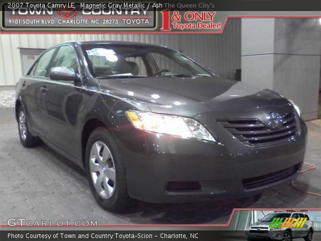 2007 Toyota Camry LE in Magnetic Gray Metallic