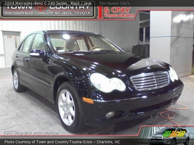 2004 Mercedes-Benz C 240 Sedan in Black