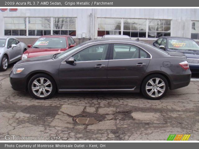 2009 Acura RL 3.7 AWD Sedan in Grigio Metallic