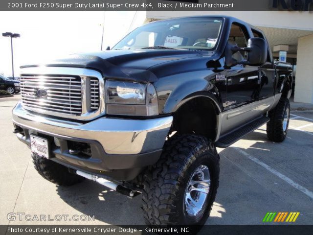 2001 Ford F250 Super Duty Lariat Super Crew 4x4 in Black