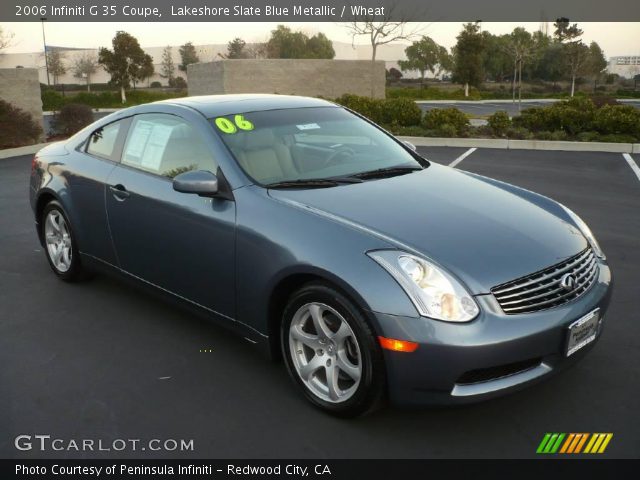 2006 Infiniti G 35 Coupe in Lakeshore Slate Blue Metallic