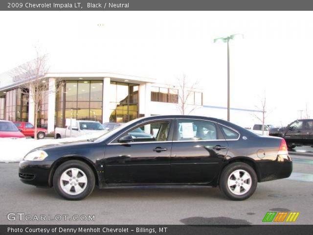 2009 Chevrolet Impala LT in Black