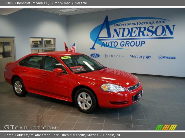 2009 Chevrolet Impala LT in Victory Red