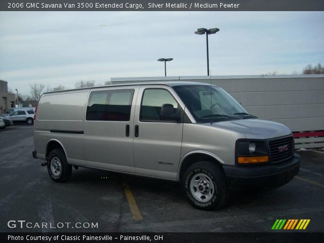 2006 GMC Savana Van 3500 Extended Cargo in Silver Metallic