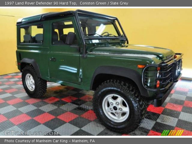 1997 Land Rover Defender 90 Hard Top in Coniston Green