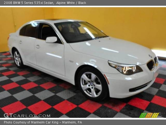 2008 BMW 5 Series 535xi Sedan in Alpine White