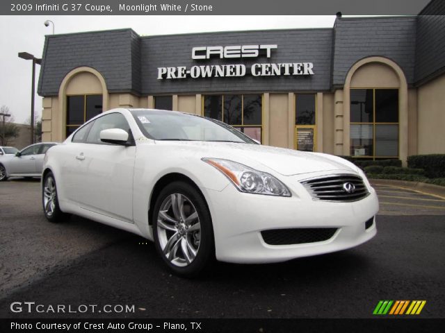 2009 Infiniti G 37 Coupe in Moonlight White