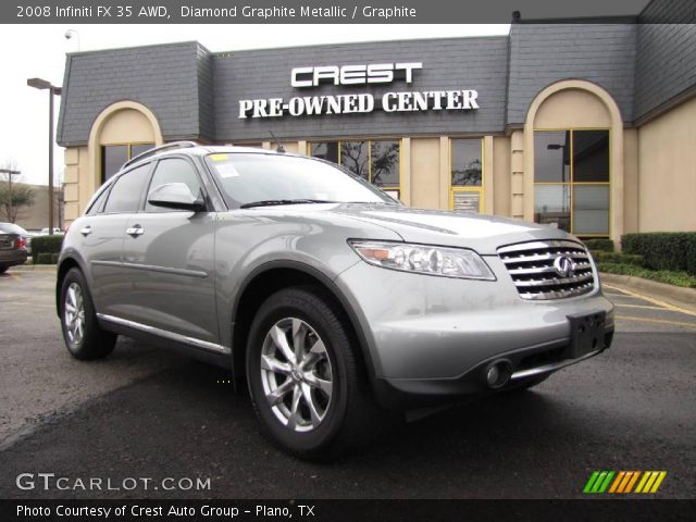 2008 Infiniti FX 35 AWD in Diamond Graphite Metallic
