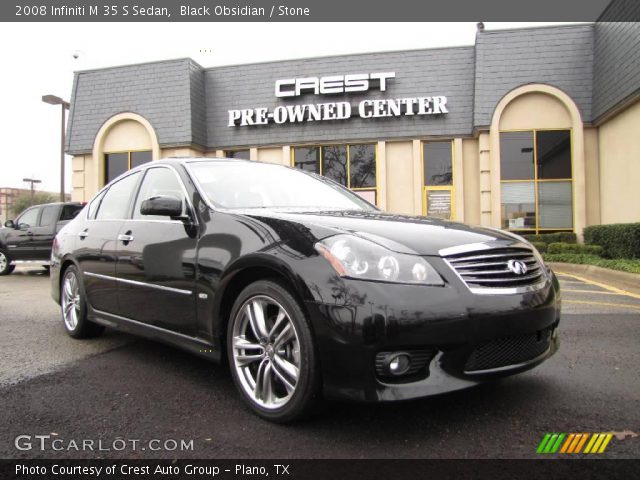 2008 Infiniti M 35 S Sedan in Black Obsidian