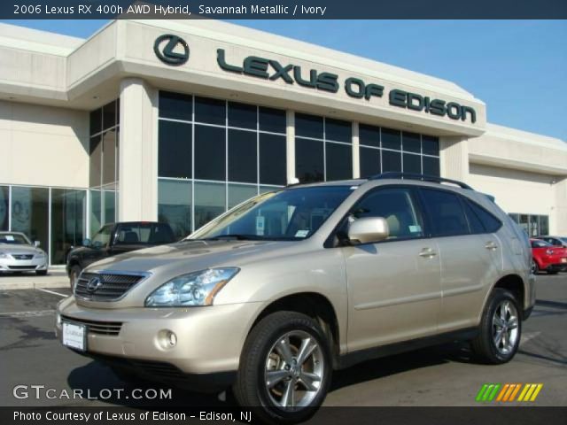 2006 Lexus RX 400h AWD Hybrid in Savannah Metallic