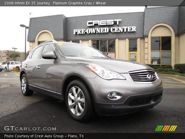 2008 Infiniti EX 35 Journey in Platinum Graphite Gray