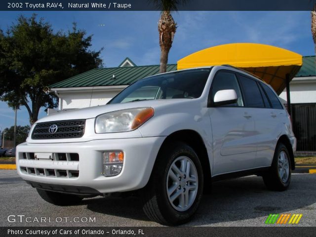 2002 Toyota RAV4  in Natural White