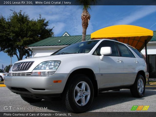 2001 Lexus RX 300 in White Gold Crystal