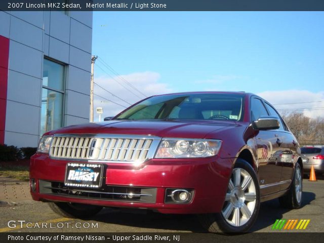 2007 Lincoln MKZ Sedan in Merlot Metallic