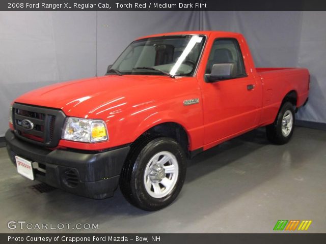 2008 Ford Ranger XL Regular Cab in Torch Red