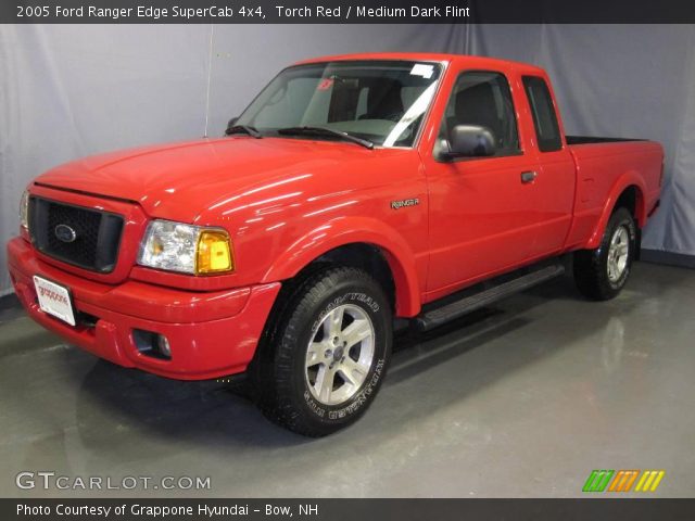 2005 Ford Ranger Edge SuperCab 4x4 in Torch Red