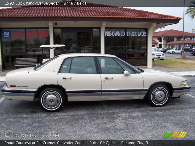 White - 1993 Buick Park Avenue Sedan - Beige Interior | GTCarLot.com ...