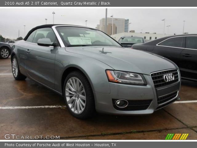 2010 Audi A5 2.0T Cabriolet in Quartz Gray Metallic