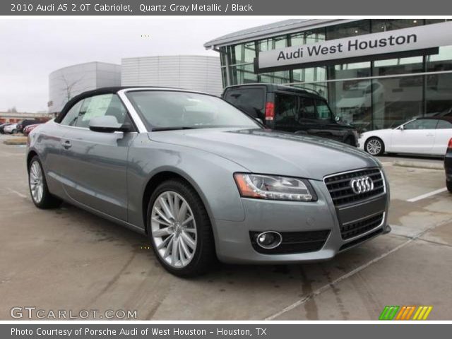 2010 Audi A5 2.0T Cabriolet in Quartz Gray Metallic